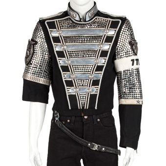 michael jackson silver jacket